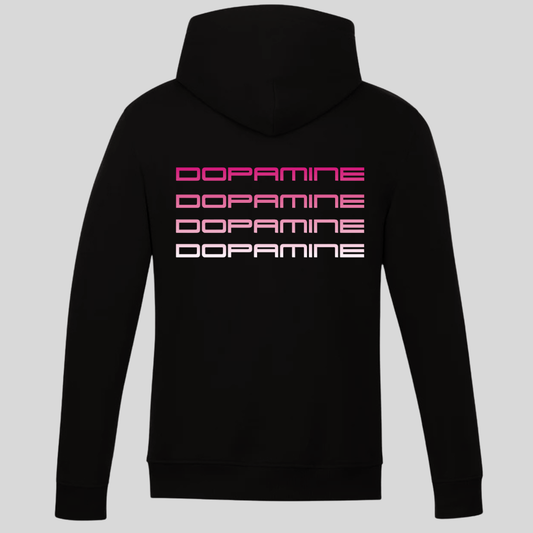 Hoodie noir Dopamine – Édition limitée