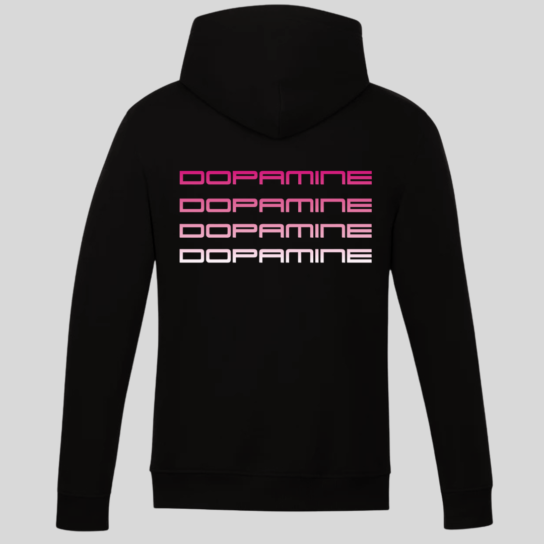 Hoodie noir Dopamine – Édition limitée