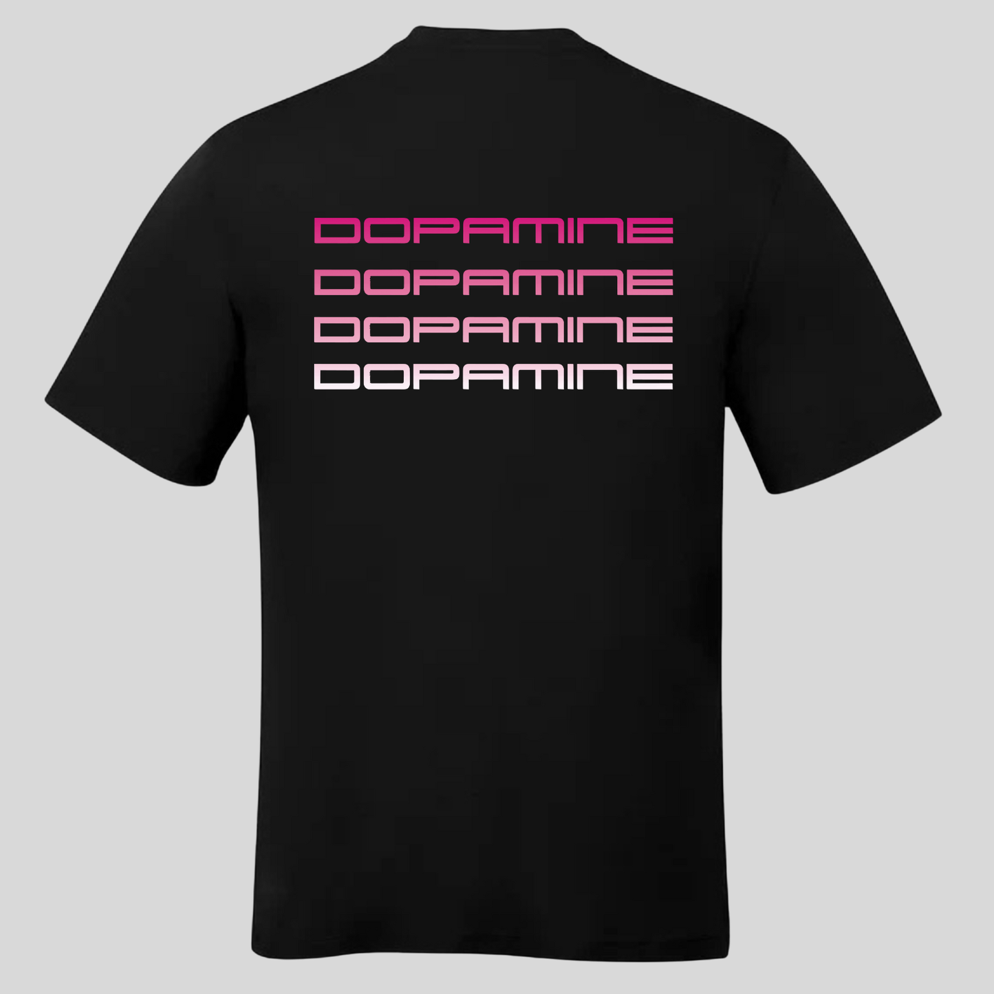 T-shirt noir Dopamine – Édition limitée